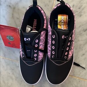 NWT Hello Kitty Women’s Sneakers - Black and Pink